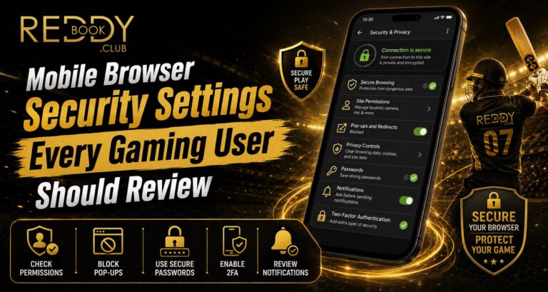 Mobile Browser Security Settings Every Gaming User Should Review