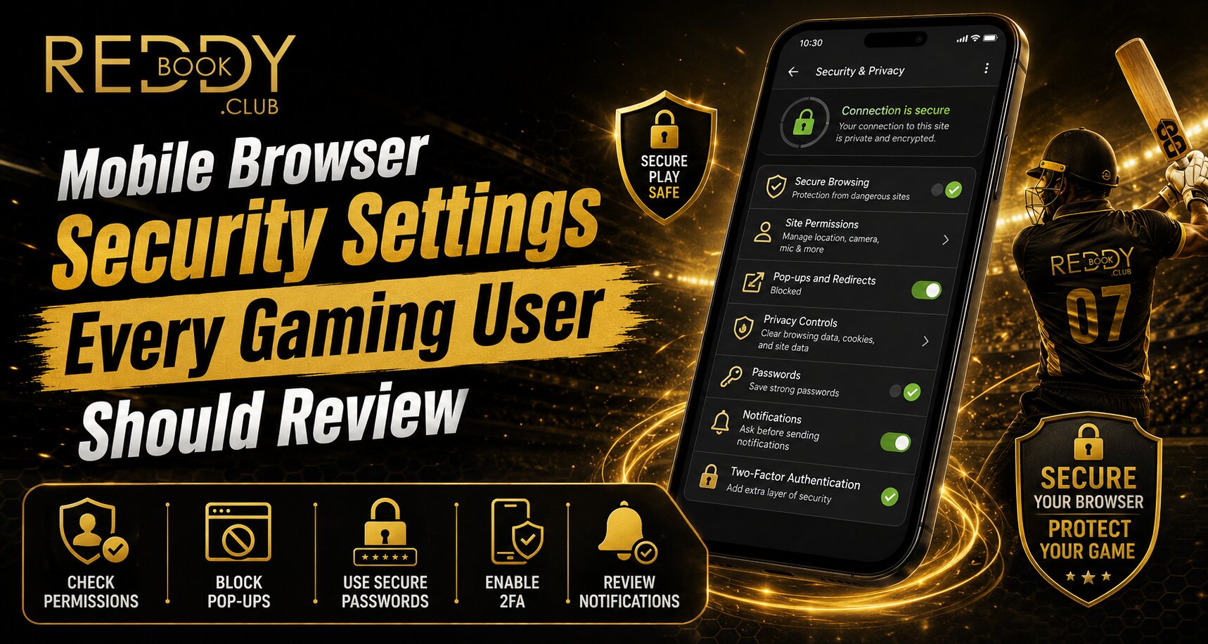 Mobile Browser Security Settings Every Gaming User Should Review