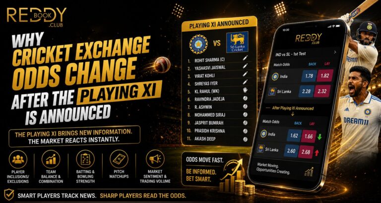 Why Cricket Exchange Odds Change After the Playing XI Is Announced