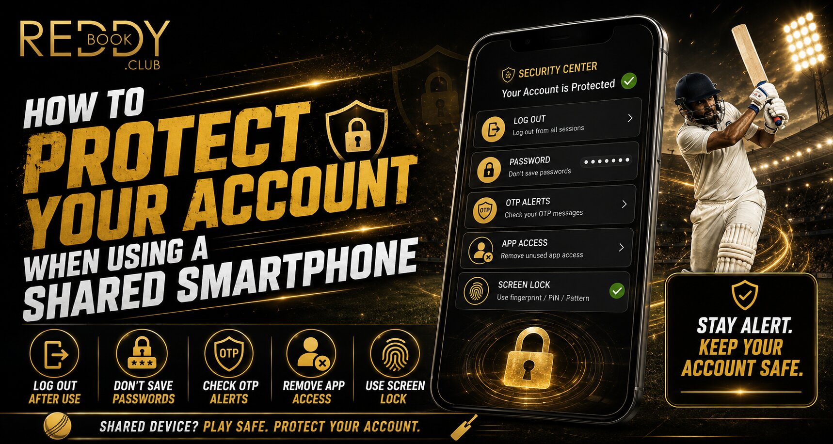 How to Protect Your Account When Using a Shared Smartphone