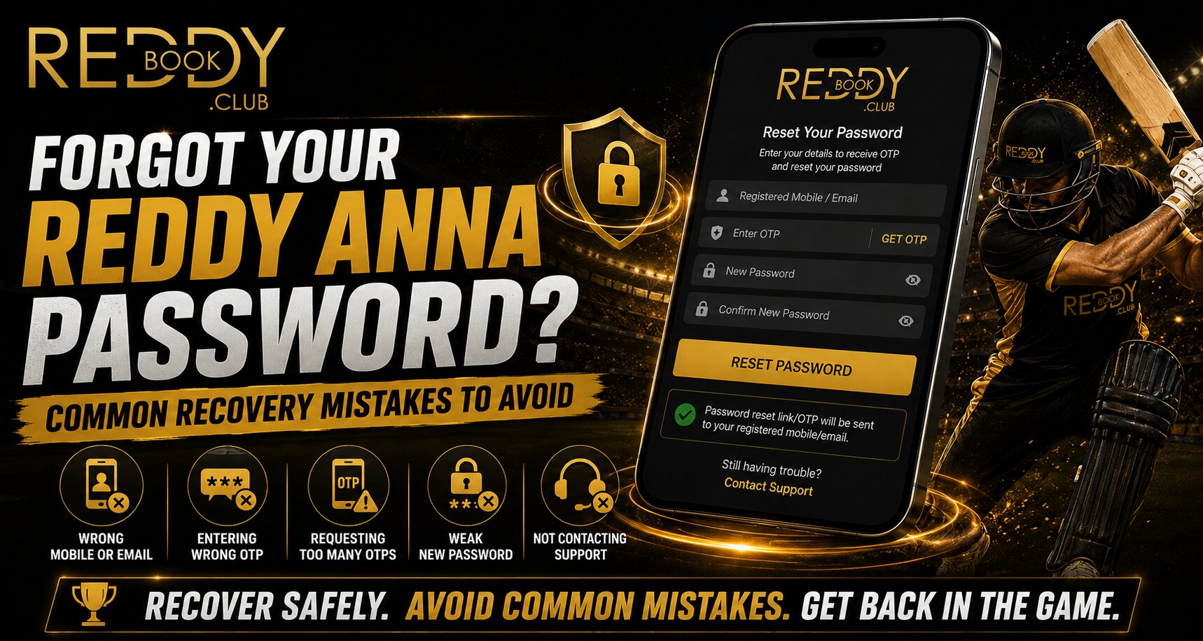Forgot Your Reddy Anna Password? Common Recovery Mistakes to Avoid